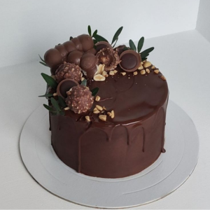 Ferrero Luxe Drip Birthday Cake