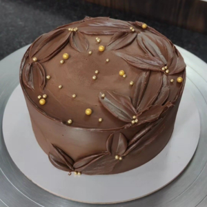 Royal Chocolate Bloom Birthday Cake