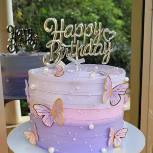Lavender Butterfly Dream Cake