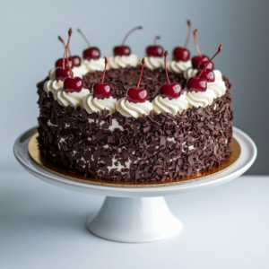 Classic Black Forest Cherry Cake