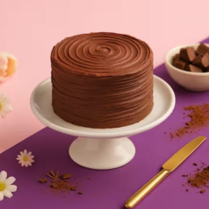 Velvet Chocolate Swirl Cake
