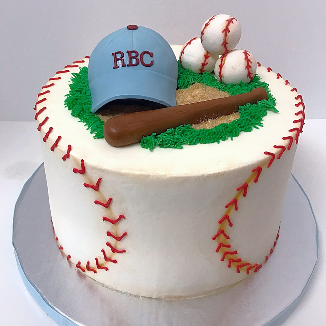 Baseball Fan Birthday Fortnite Cake