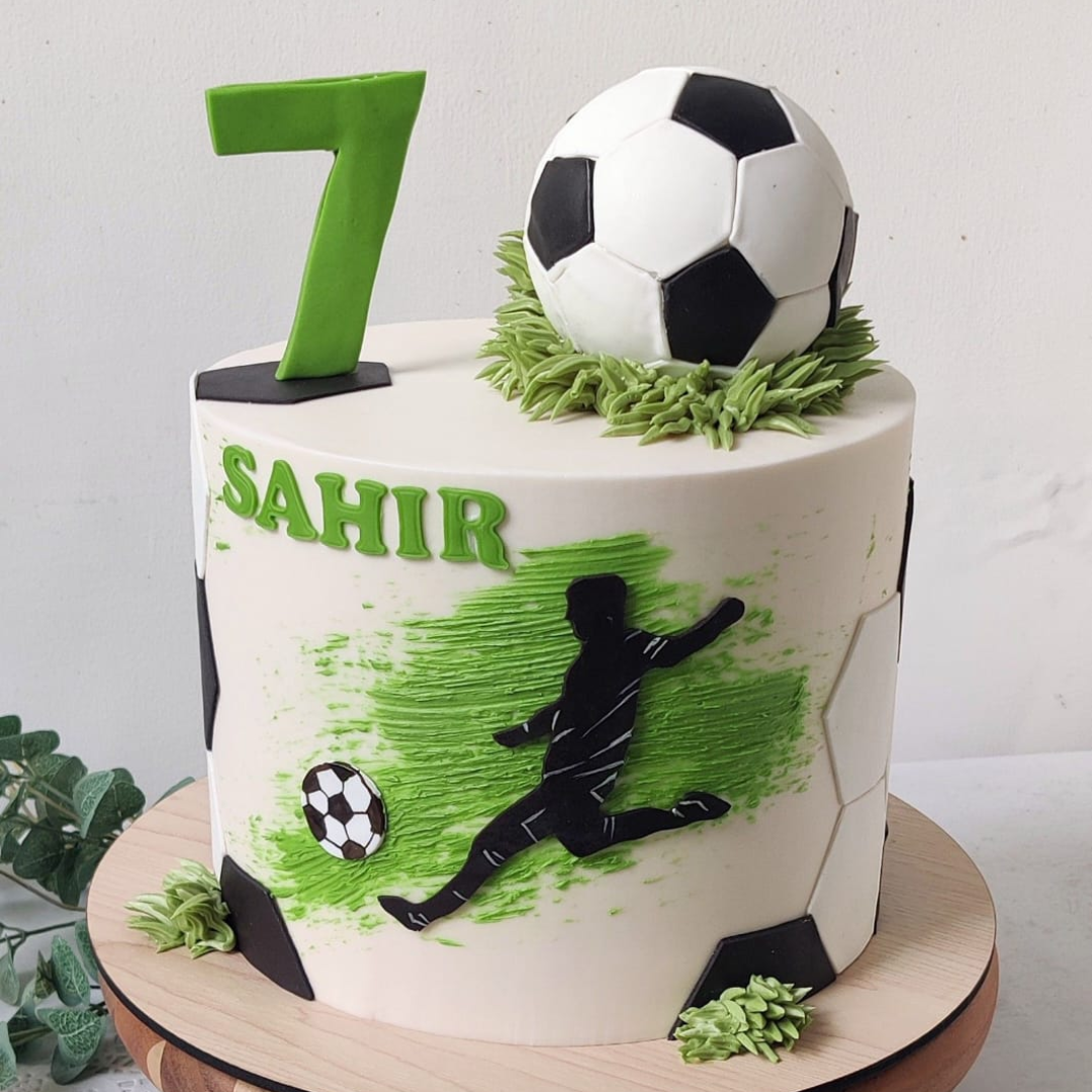Football Fever Birthday Fortnite Cake