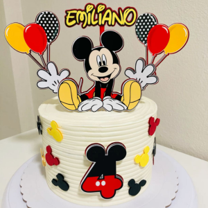Mickey Mouse Birthday Cake