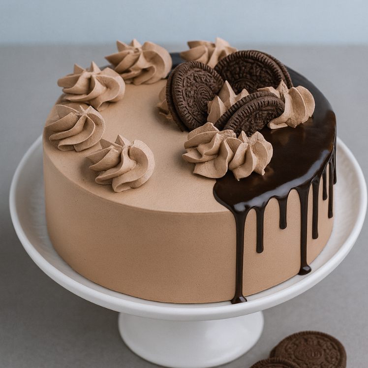 Oreo Choco Drip Delight Cake